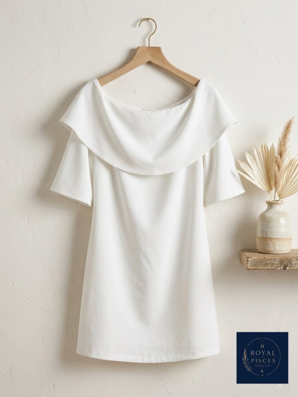 White Off-Shoulder dress